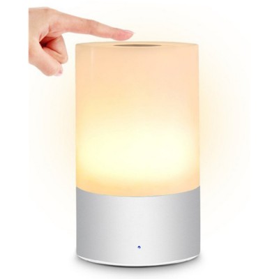 USB Portable Touch Dimmable Rechargeable Camping Atmosphere Smart Led Light Night Lamp For Kids